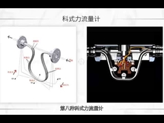Mètre de débit de Coriolis précis et stable Mètre de débit de masse Mètre de débit de gaz