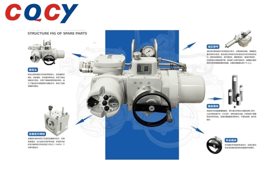 Exd ATEX Electric Actuators Executing Agenc Explosion Proof Protection For Zone1 And Zone 2