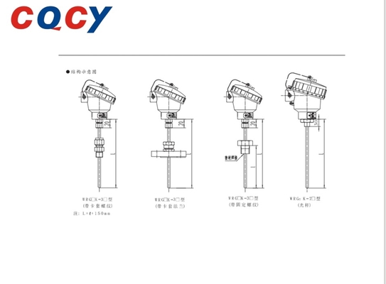 WR Series Assemble Multipoint Thermocouple Assemblies Liquid Media Solid Surfaces